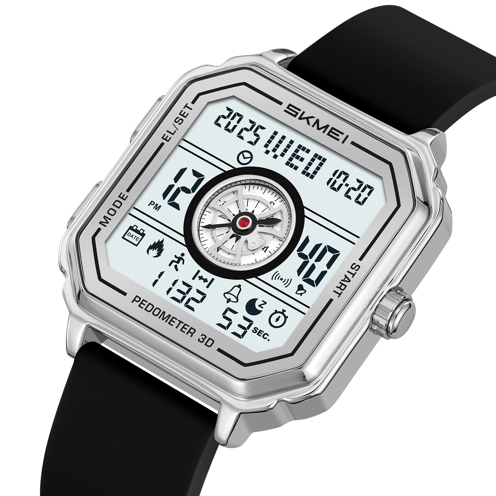 SKMEI 2507 METAL DIGITAL WATCH