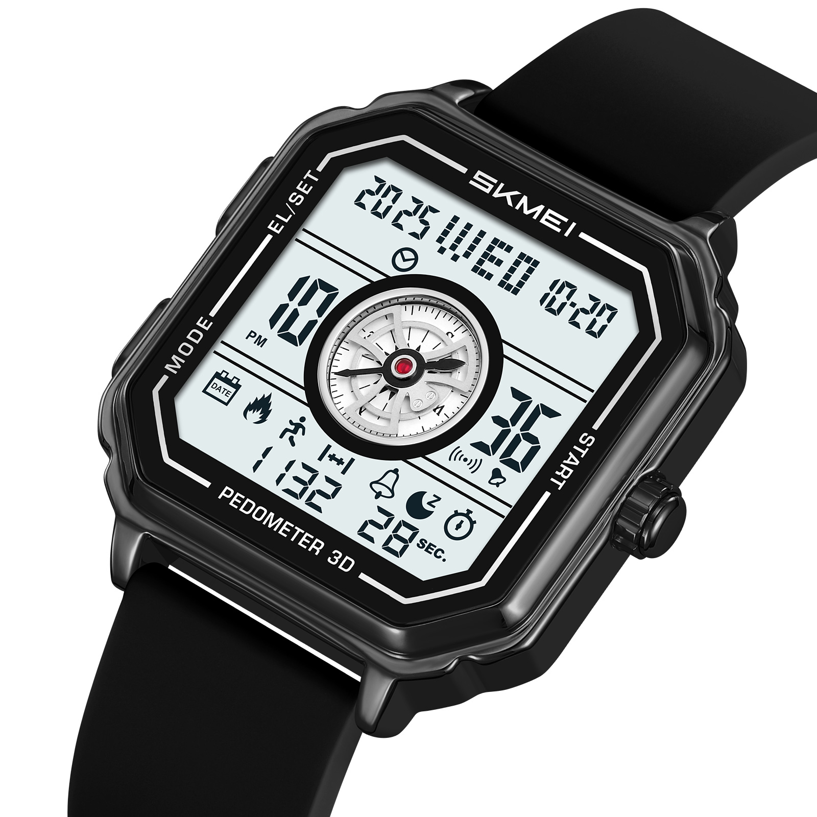 SKMEI 2507 METAL DIGITAL WATCH