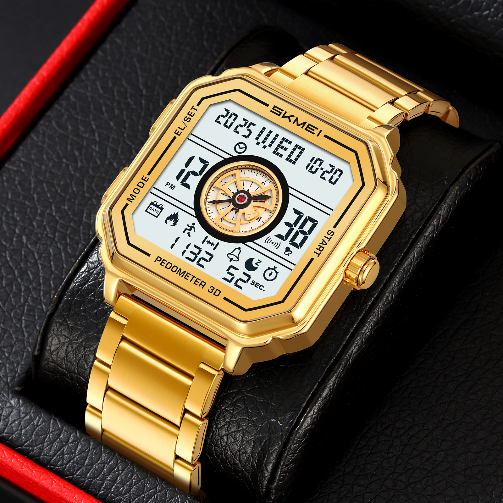 SKMEI 2507 METAL DIGITAL WATCH