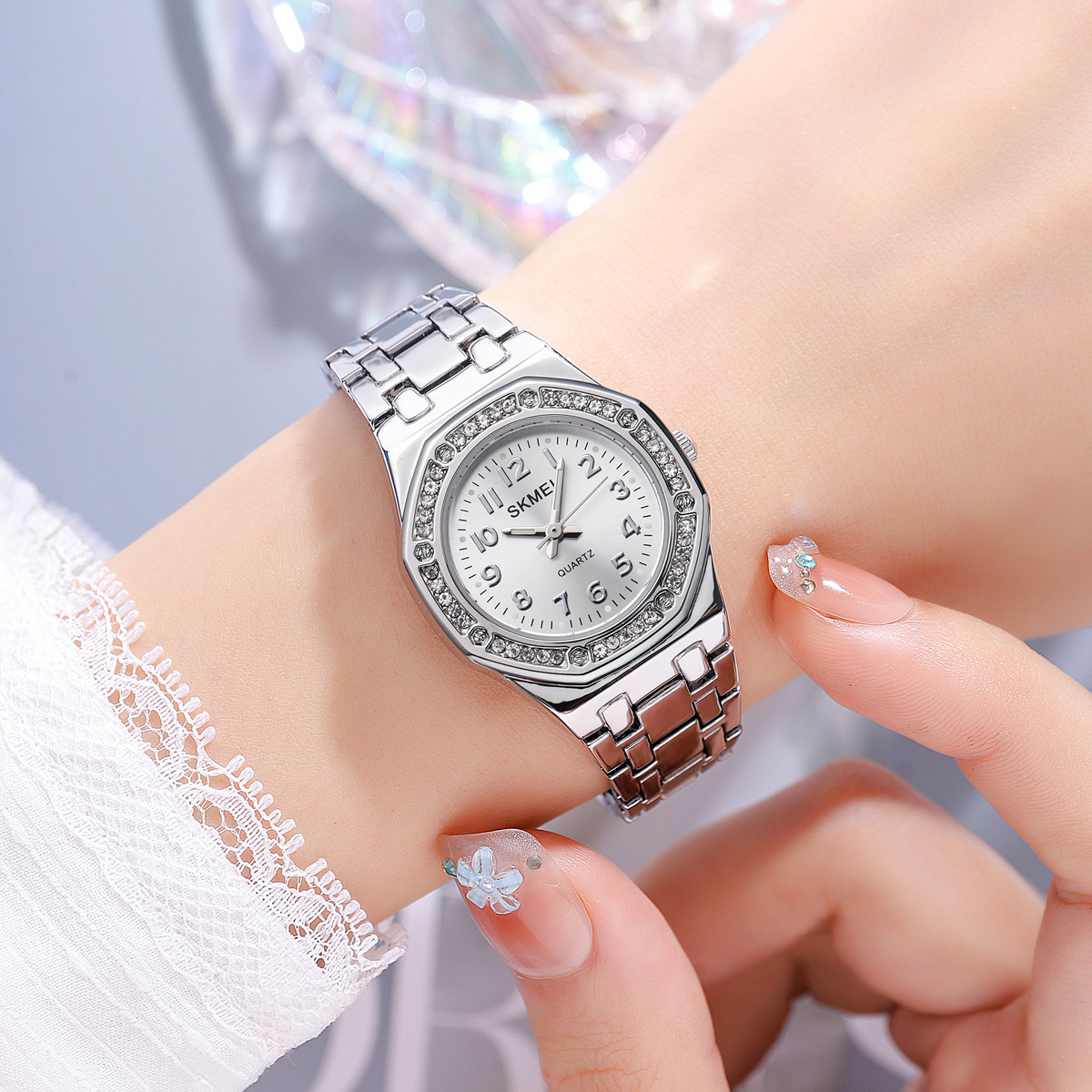 New Arrival Skmei 2508 Luxury Lady Quartz Watch 