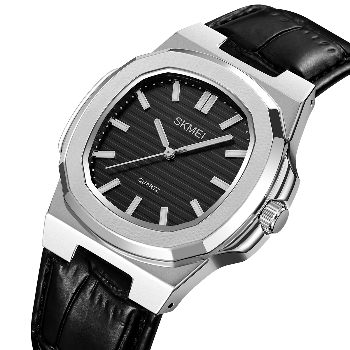 Fashion Watch SKMEI 2512 Quartz Watch Genuine Leather Band