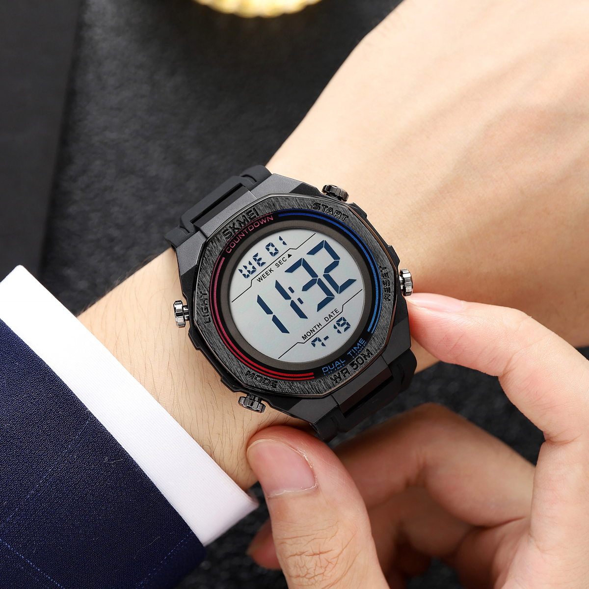 Relojes SKMEI 2513 Brand Wholesale Men Luxury Fashion Electronic Digital Watch