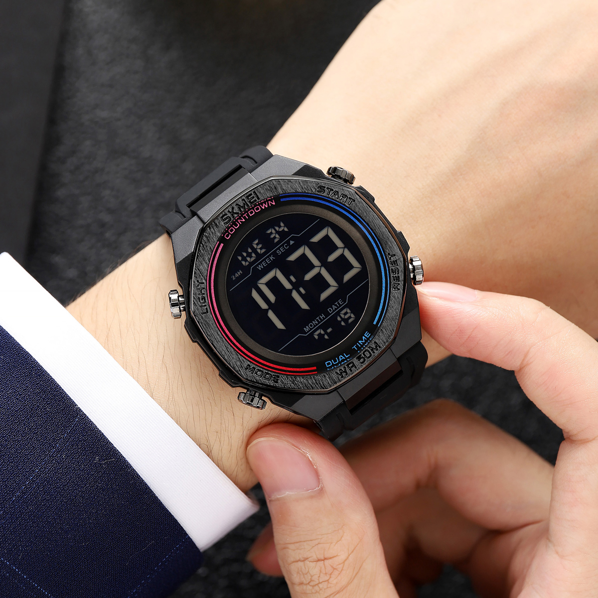 Relojes SKMEI 2513 Brand Wholesale Men Luxury Fashion Electronic Digital Watch