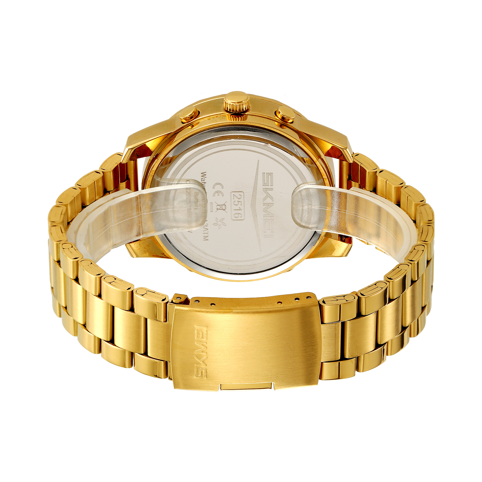 SKMEI 2516 METAL ANALOG DIGITAL WATCH WHOLESALE
