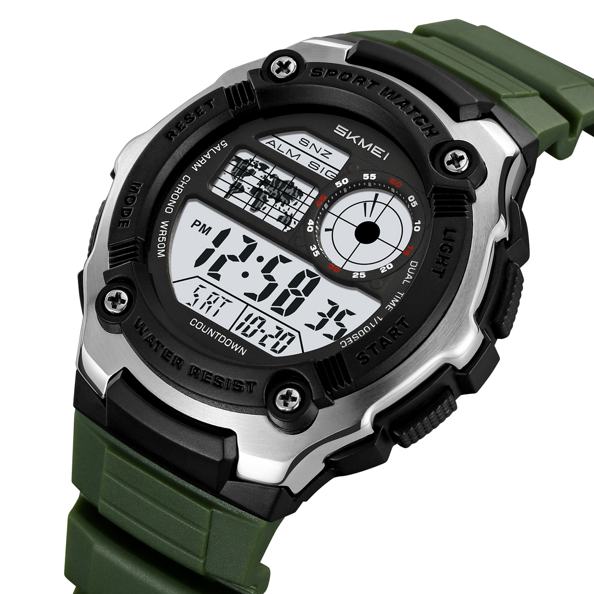 Wholesale SKMEI 2517 Sports Watch For Men Fashion Design Men Digital Watch