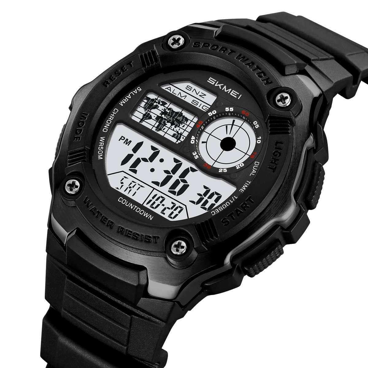 Wholesale SKMEI 2517 Sports Watch For Men Fashion Design Men Digital Watch