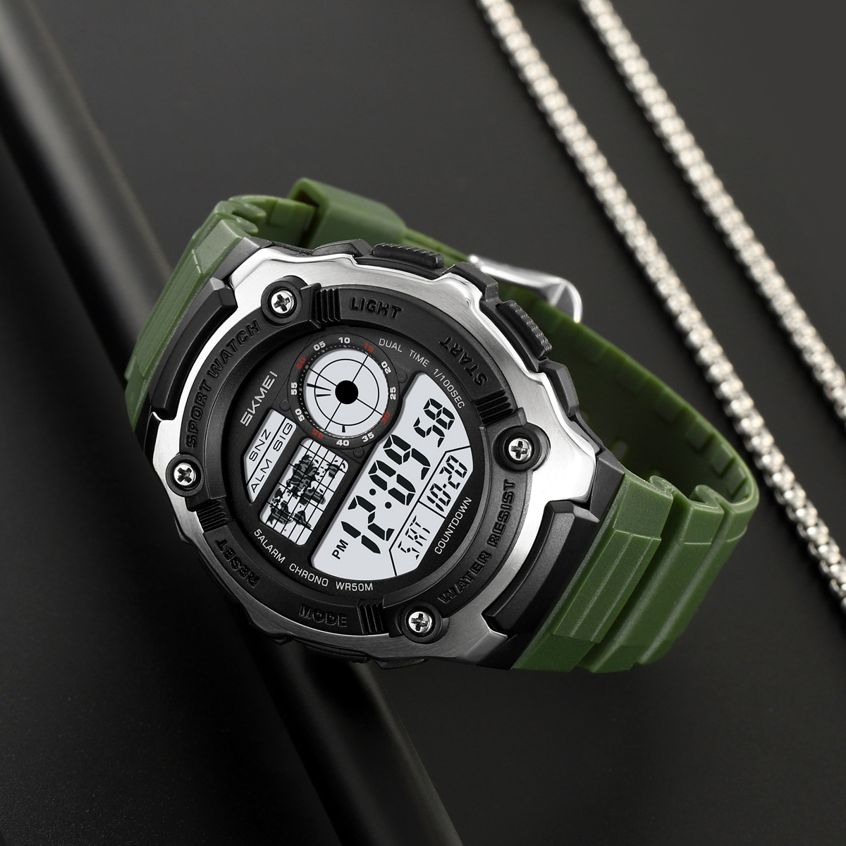 Wholesale SKMEI 2517 Sports Watch For Men Fashion Design Men Digital Watch