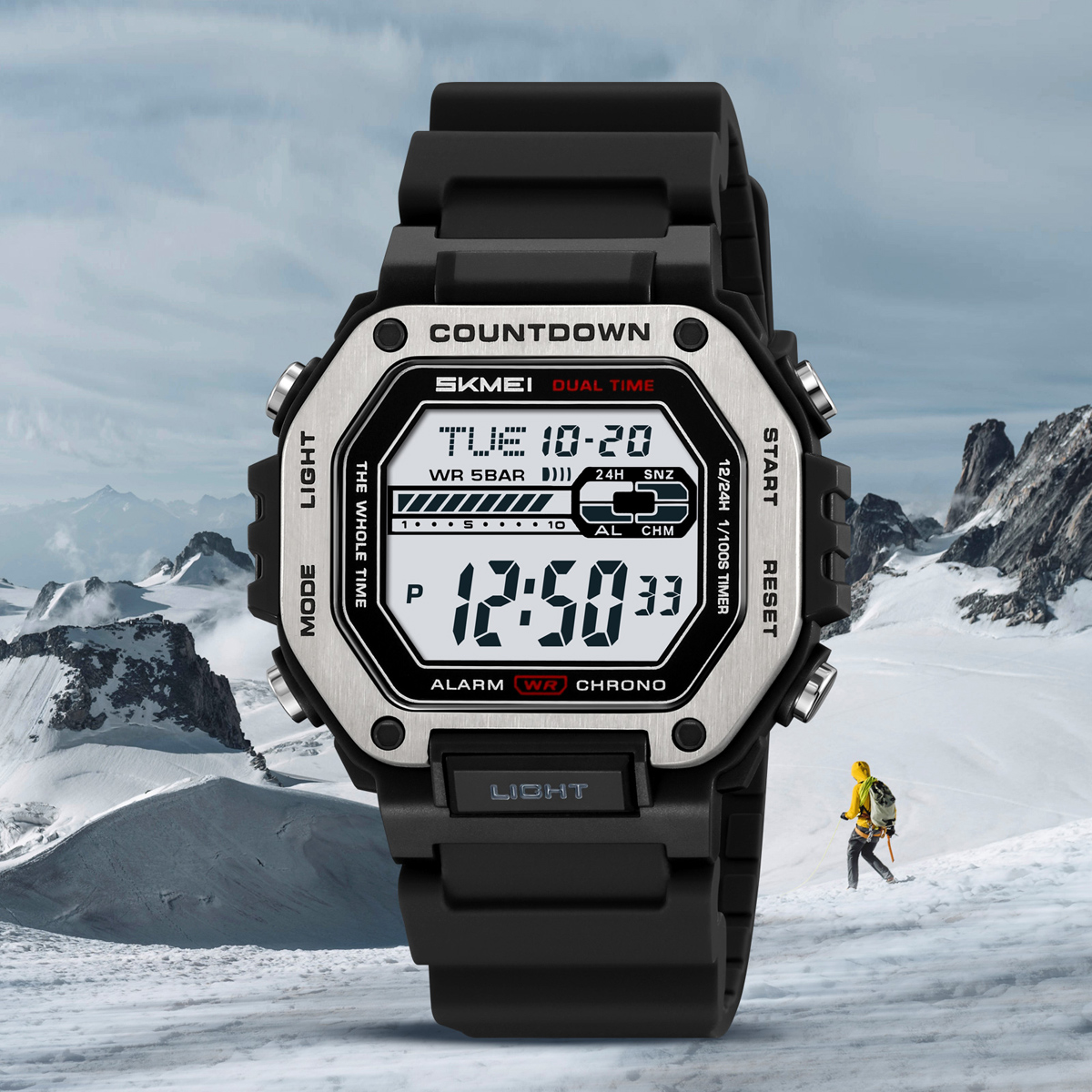 SKMEI 2522 Multifunctional Digital Sports Watch
