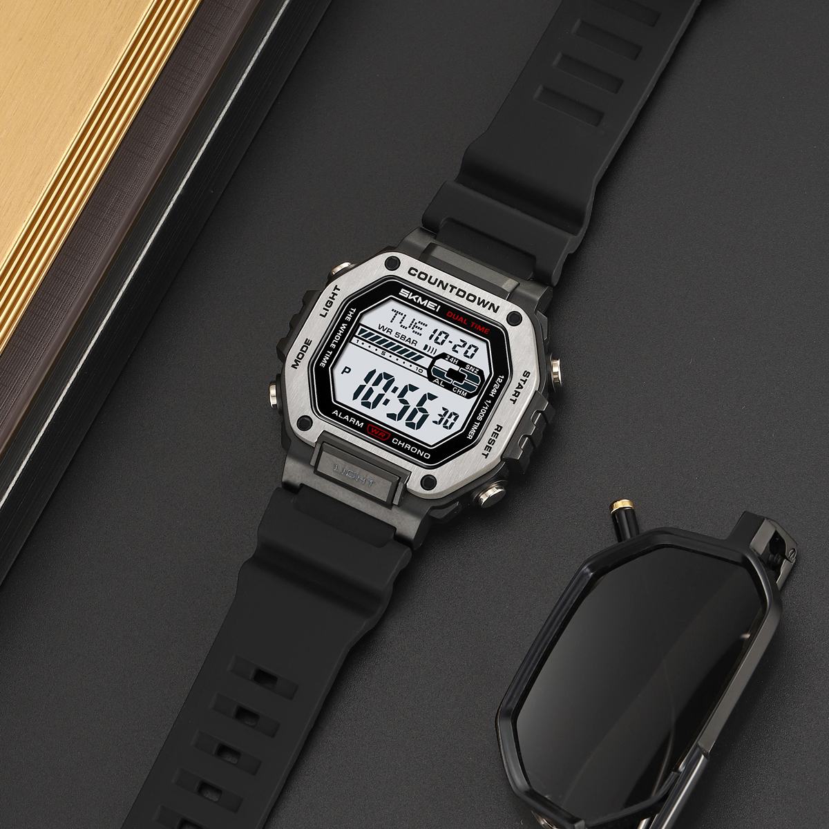 SKMEI 2522 Multifunctional Digital Sports Watch