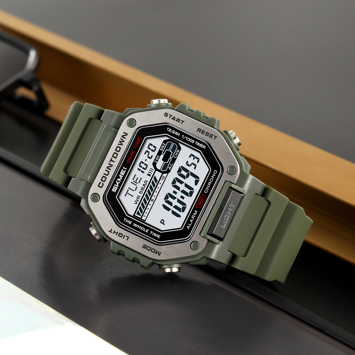 SKMEI 2522 Multifunctional Digital Sports Watch