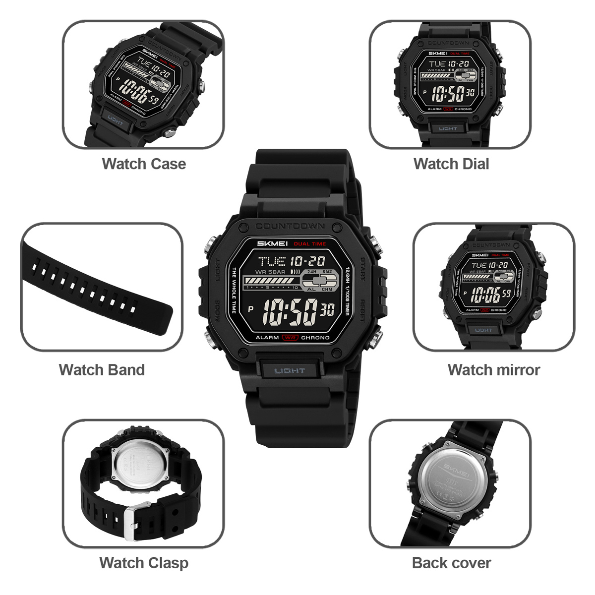 SKMEI 2523 Digital Sport Watch
