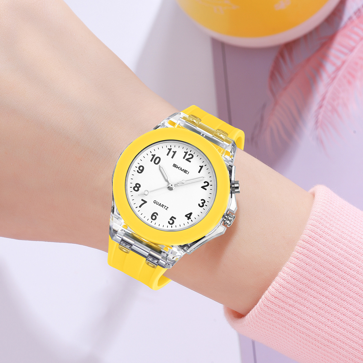 SKMEI 2525 KIDS CATOON DAIL WATCH