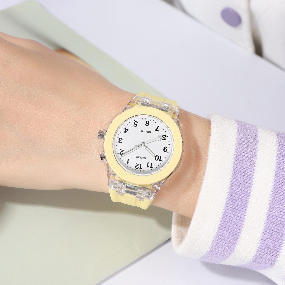 SKMEI 2525 KIDS CATOON DAIL WATCH