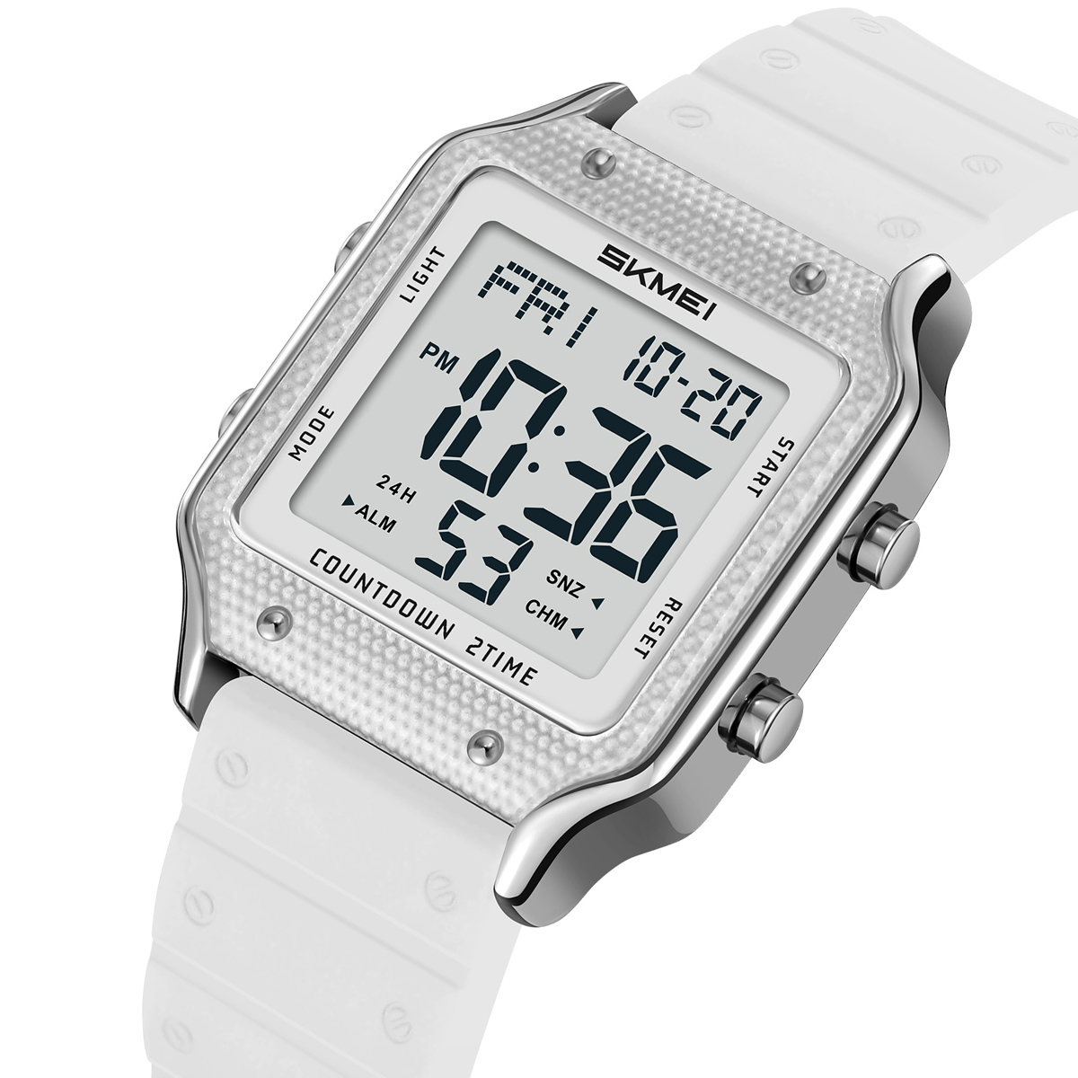 Skmei 2526 New Design Unique Man Digital Watch Original Silicone Strap