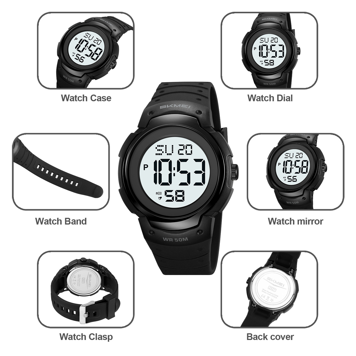 SKMEI 2527 new digital watch