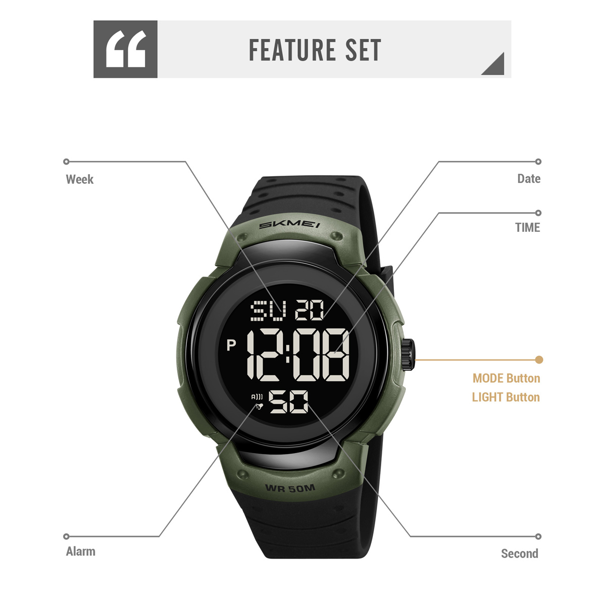 SKMEI 2527 new digital watch