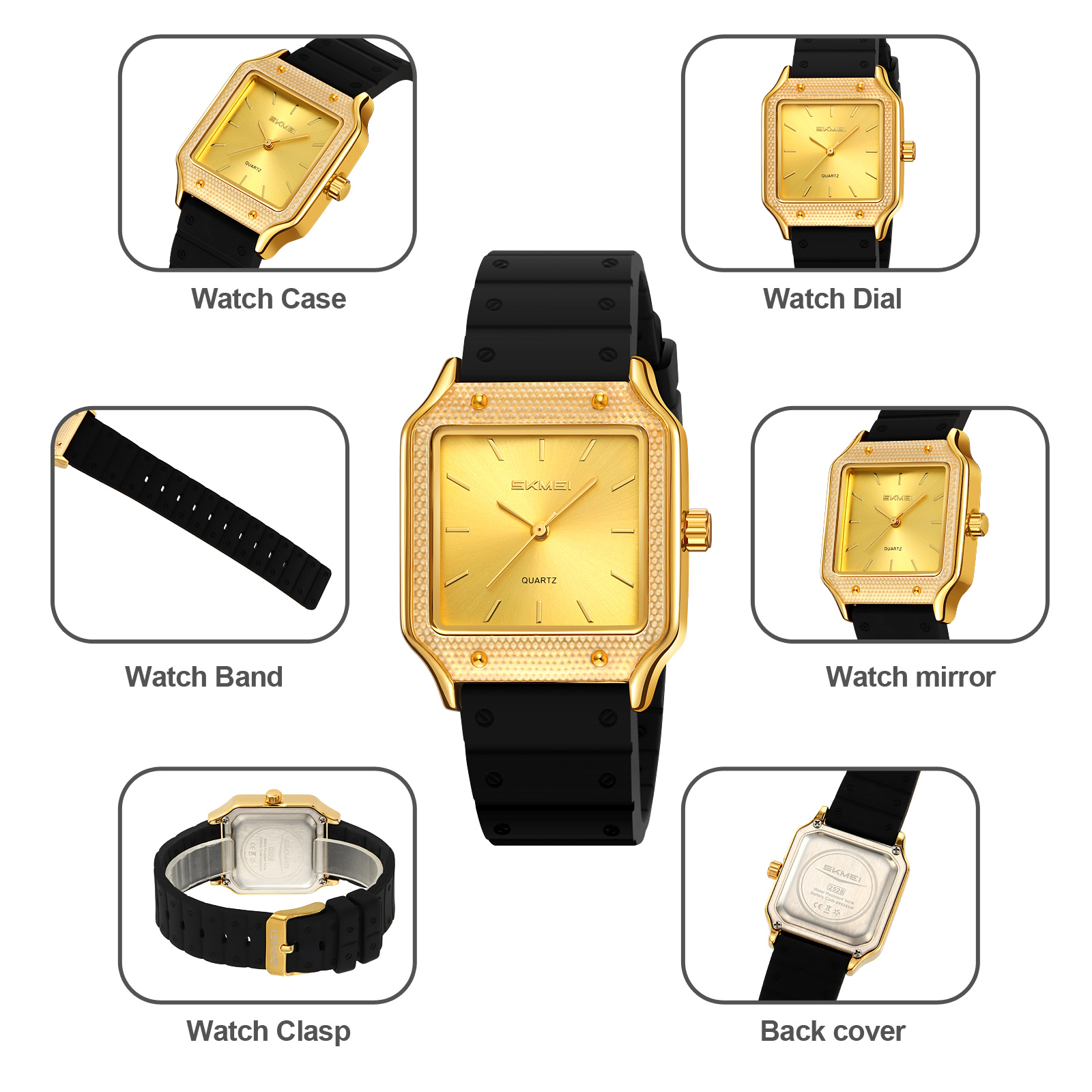 OEM ODM SKMEI 2528 Watches Business Fashion Style Quartz Watch