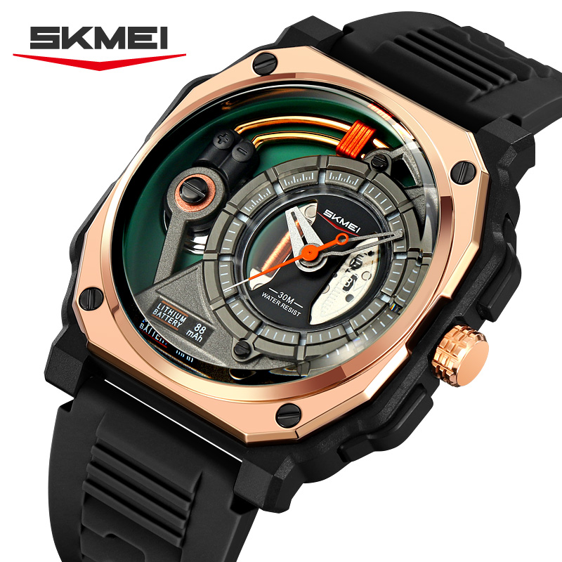Skmei 2533 Quartz Square Reloj Hombre Outdoor