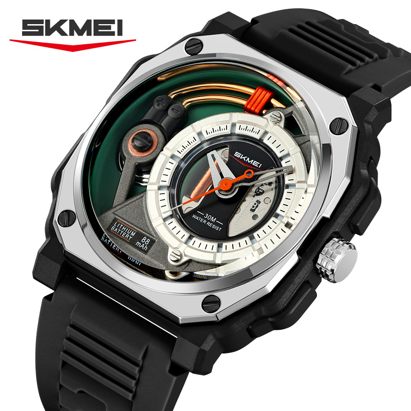 Skmei 2533 Quartz Square Reloj Hombre Outdoor