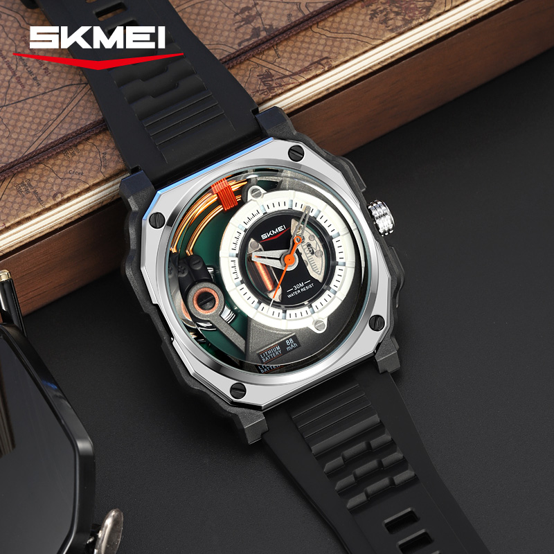 Skmei 2533 Quartz Square Reloj Hombre Outdoor