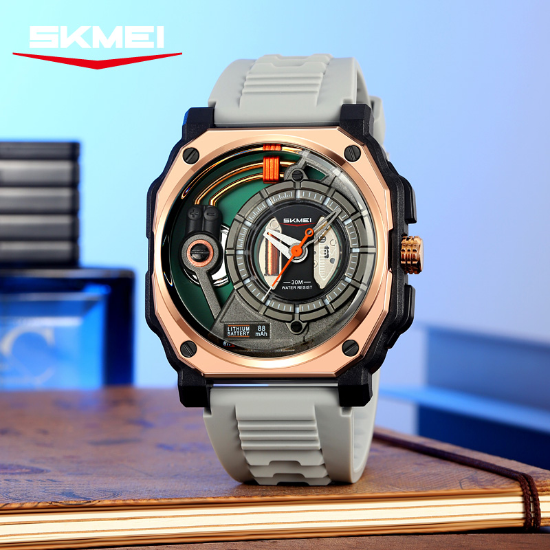 Skmei 2533 Quartz Square Reloj Hombre Outdoor