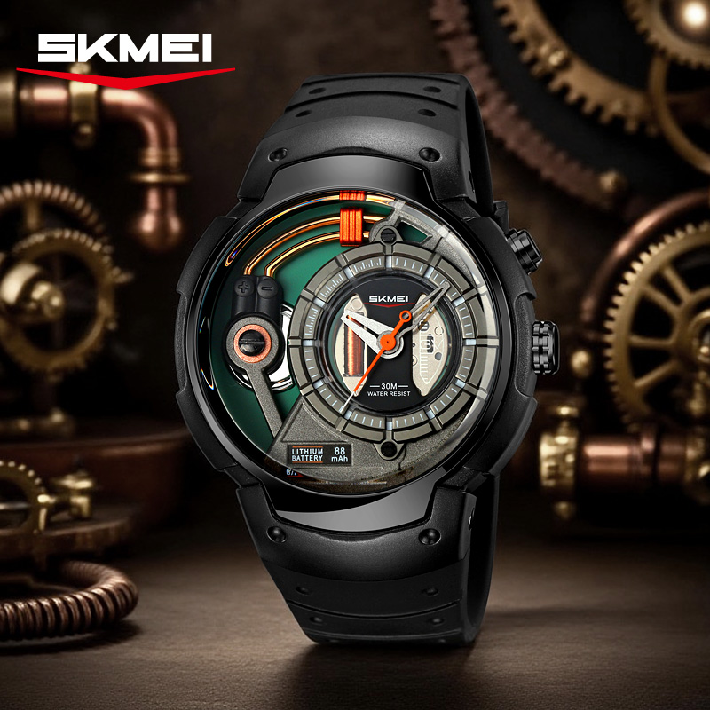 Skmei 2535 new design gents quartz watch water proof storage Casual quartz wrist watch