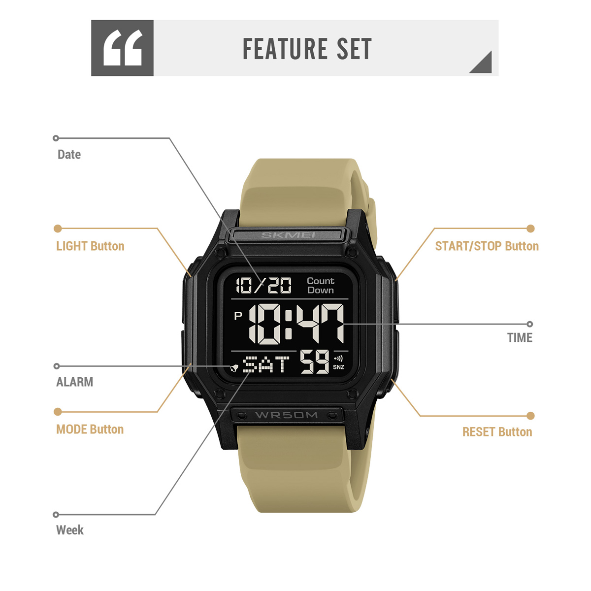SKMEI 2537 Wholesale Digital Manufacturer Cheap Price Watch