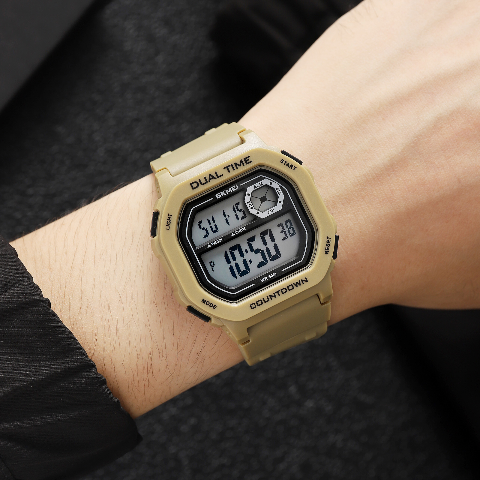 Skmei 2543 Dual Time Electronic Relojes Relogio Masculino