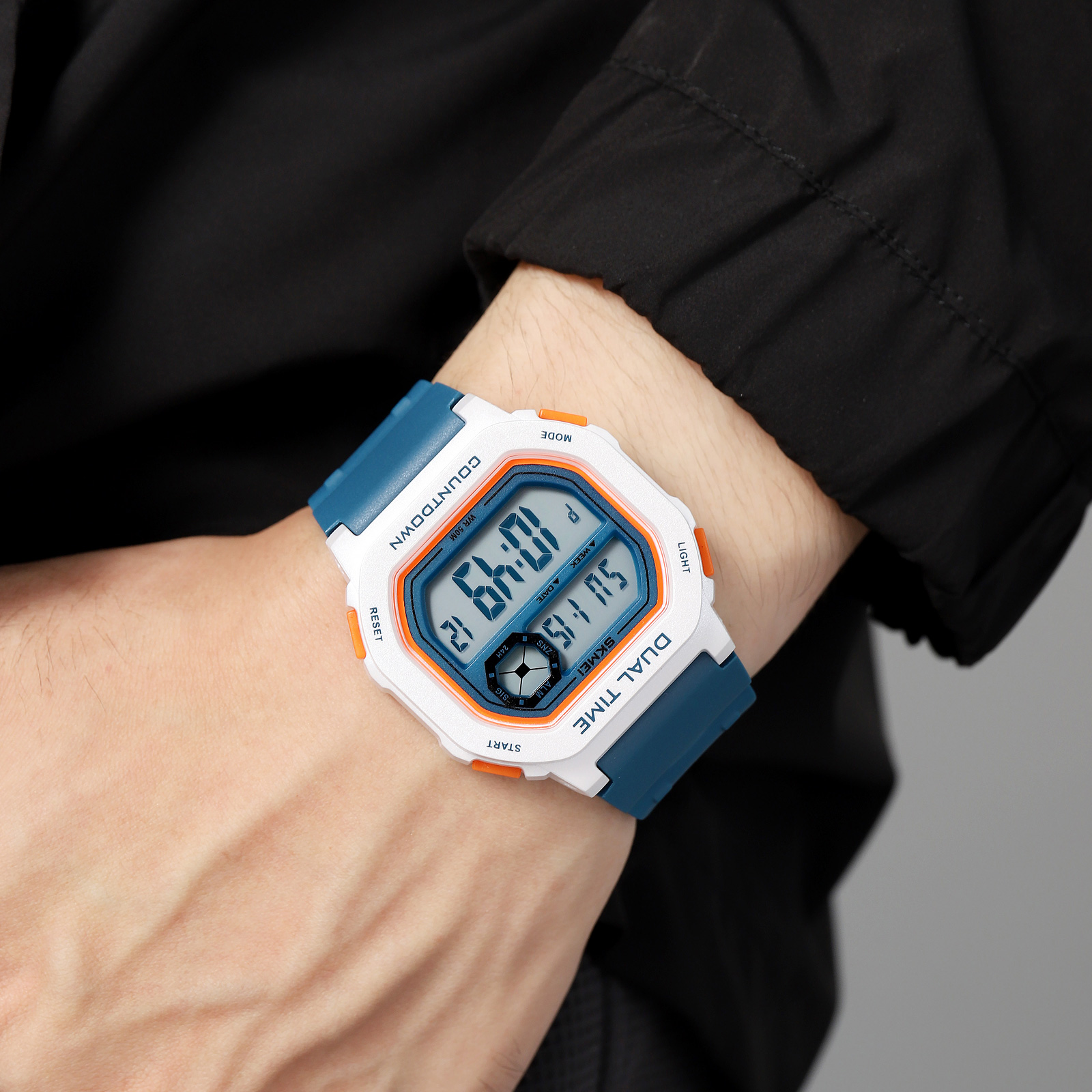 Skmei 2543 Dual Time Electronic Relojes Relogio Masculino