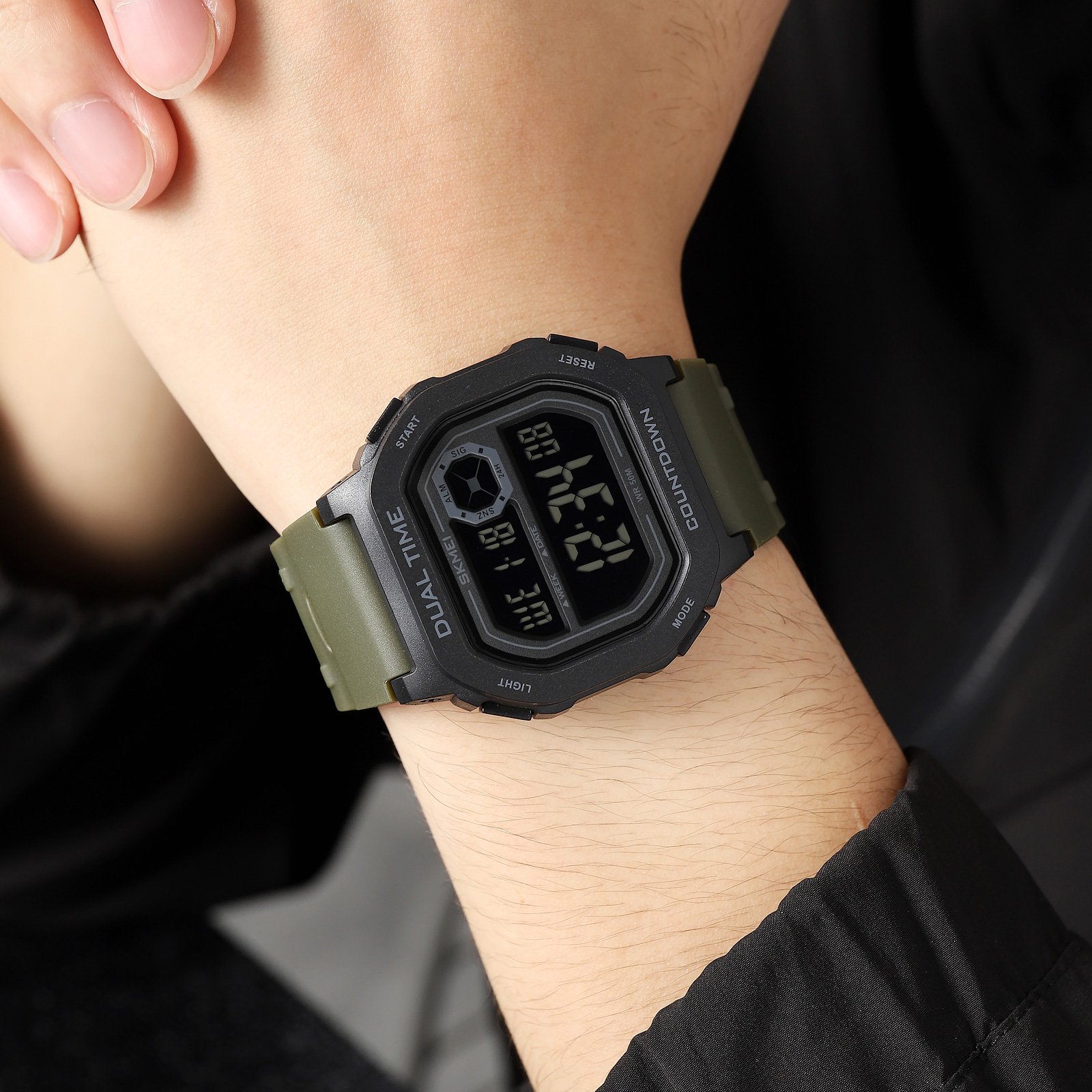 Skmei 2543 Dual Time Electronic Relojes Relogio Masculino