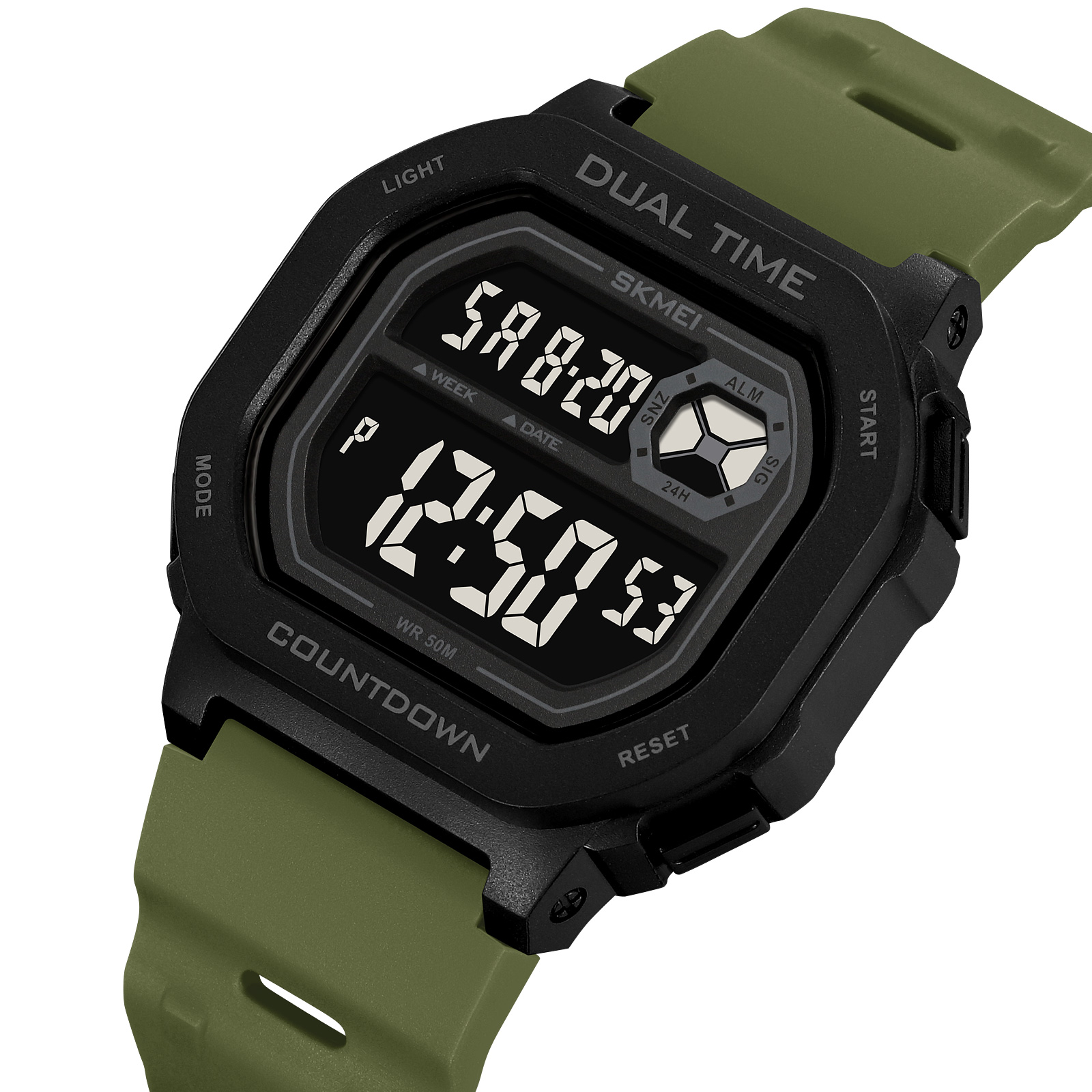 Skmei 2543 Dual Time Electronic Relojes Relogio Masculino