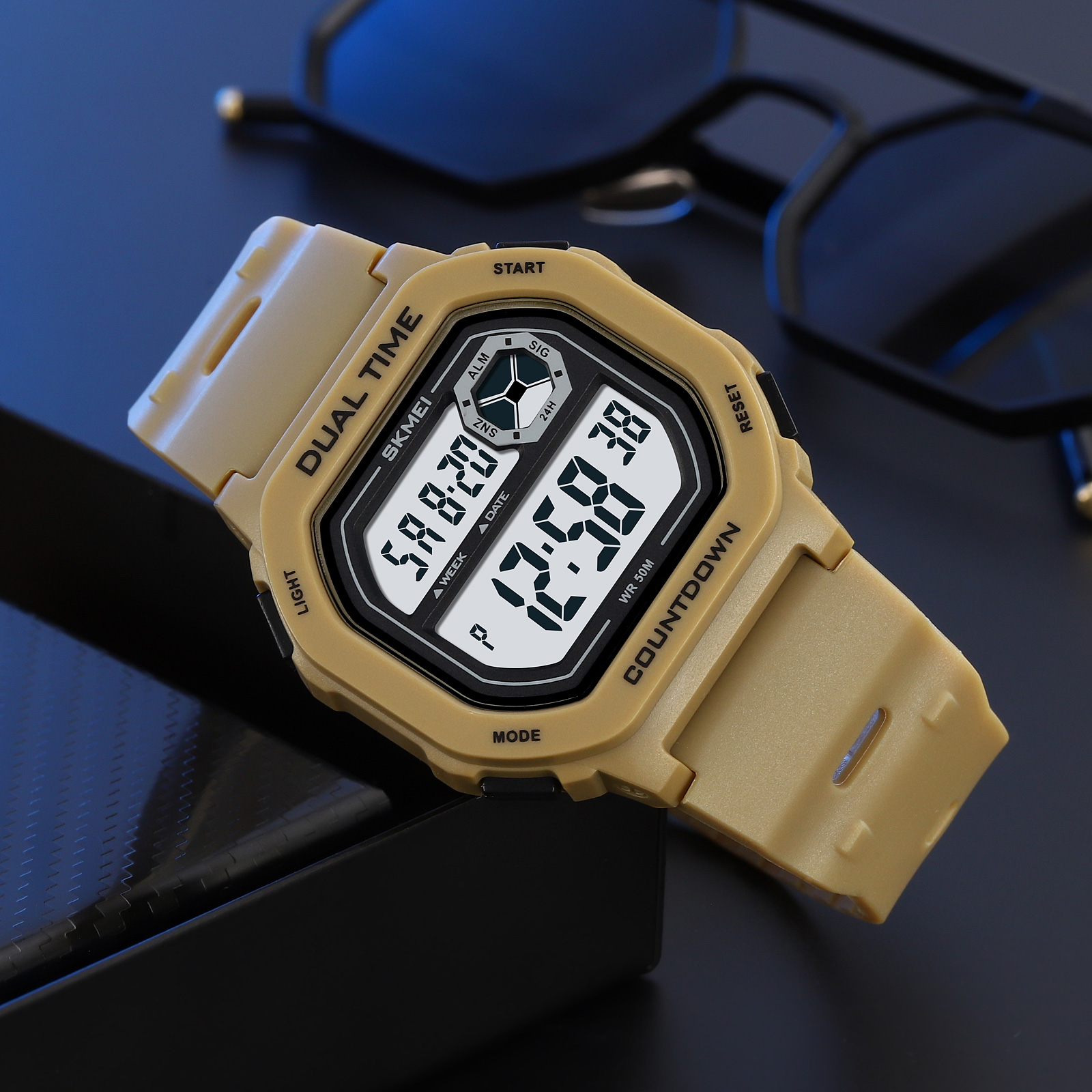 Skmei 2543 Dual Time Electronic Relojes Relogio Masculino