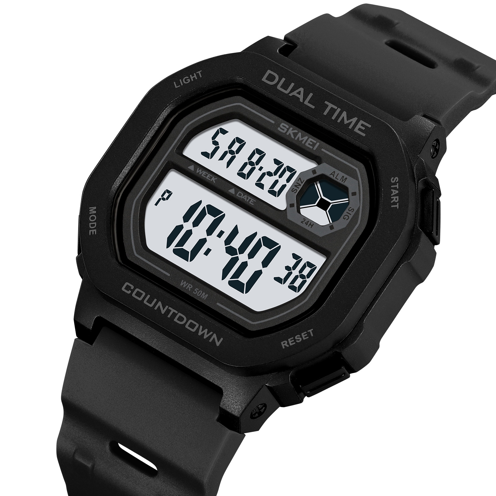 Skmei 2543 Dual Time Electronic Relojes Relogio Masculino