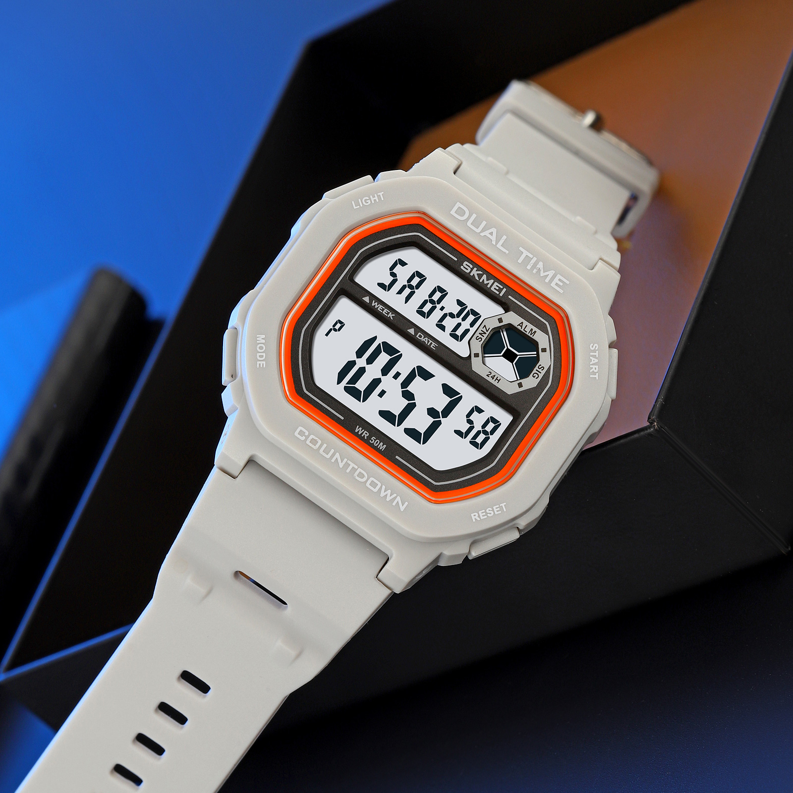 Skmei 2543 Dual Time Electronic Relojes Relogio Masculino