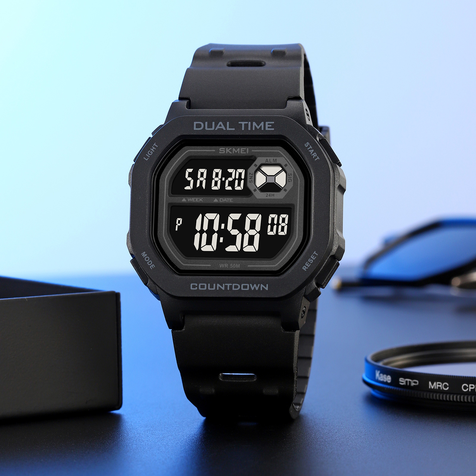 Skmei 2543 Dual Time Electronic Relojes Relogio Masculino