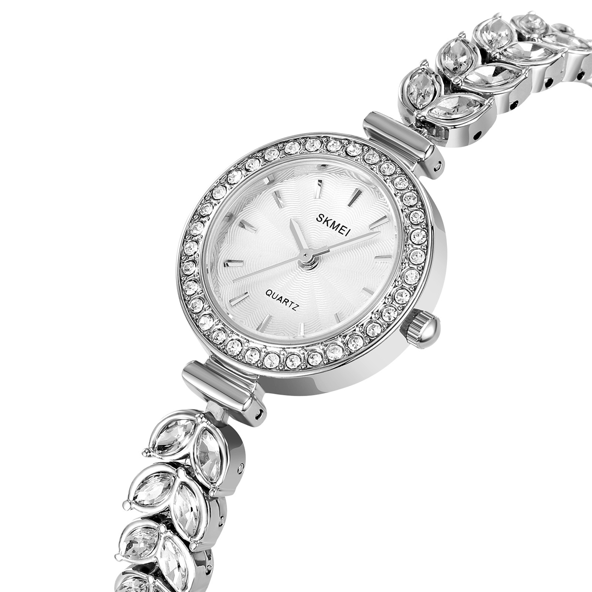 Skmei 2547 Elegant Bright Metal Lady Wrist Watch China Factory Wholesale Supply