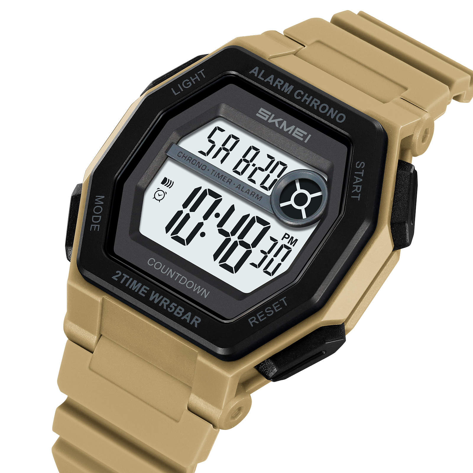 SKMEI 2552 Stylish OEM Man Digital Watch Water Proof Calender Concise Sports Watch Manufacturer