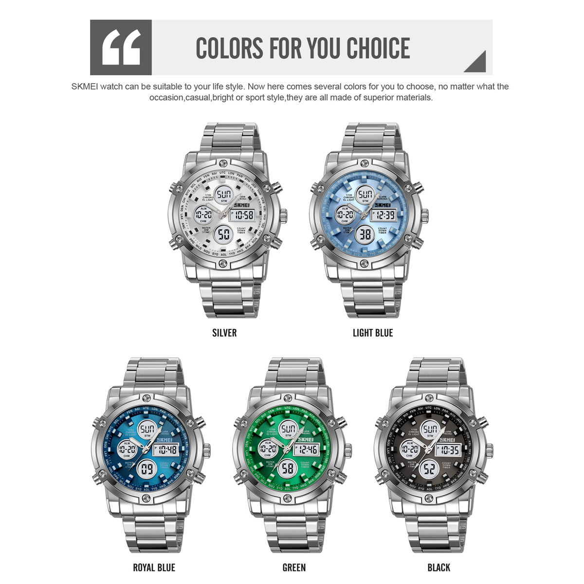 Skmei 2556 Branded Digital Watch 