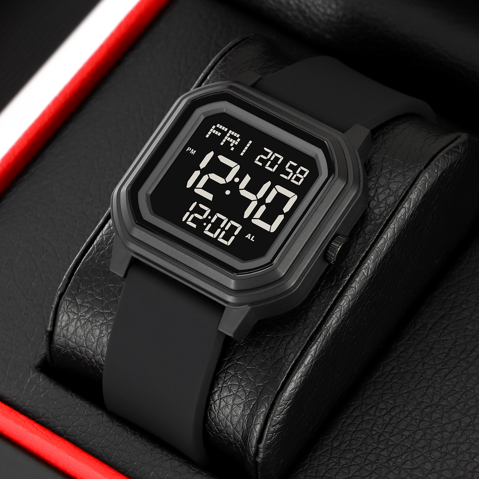 SKMEI Factory 2558 Wholesale Electronic Multifunctional Waterproof Reloj Para Hombre