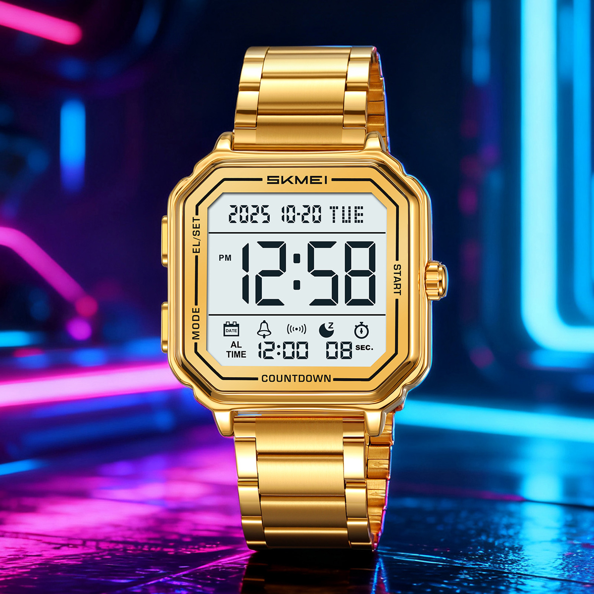 SKMEI 2559 Fashion Simple Sport Watch Men Watches Waterproof Digital Watch