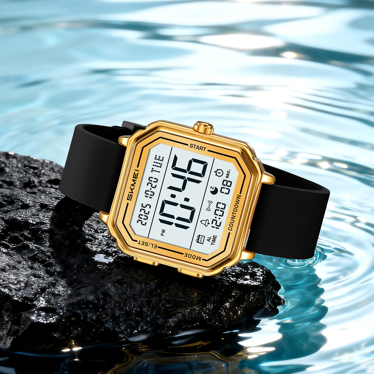 SKMEI 2559 Fashion Simple Sport Watch Men Watches Waterproof Digital Watch