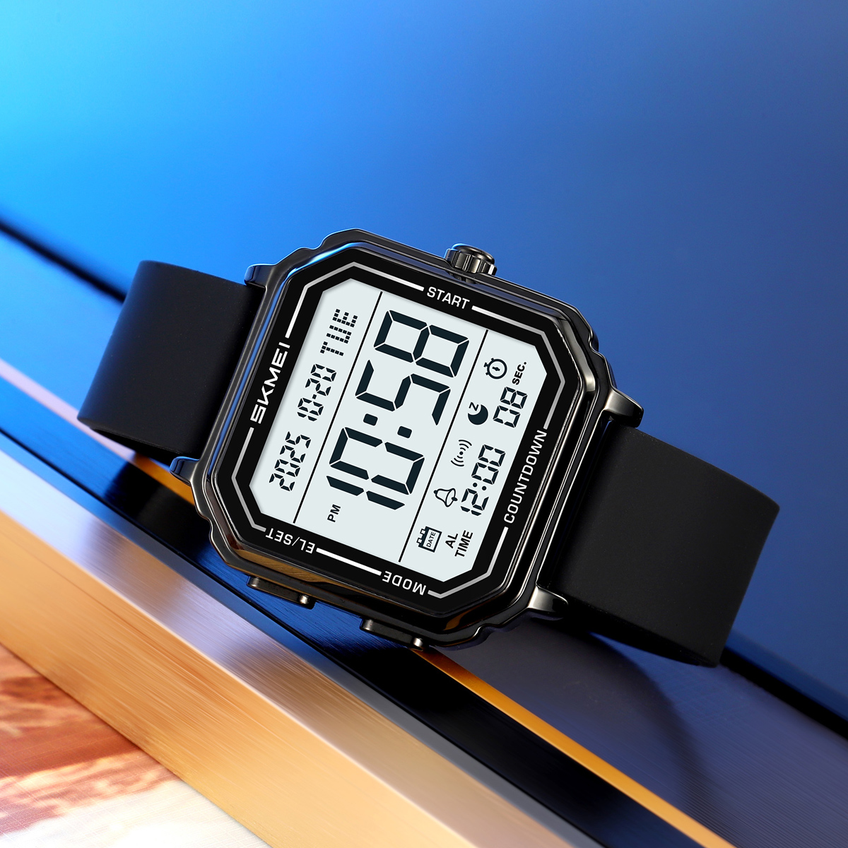 SKMEI 2559 Fashion Simple Sport Watch Men Watches Waterproof Digital Watch