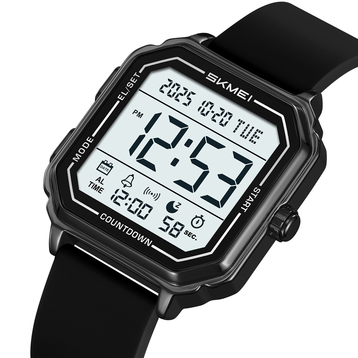 SKMEI 2559 Fashion Simple Sport Watch Men Watches Waterproof Digital Watch