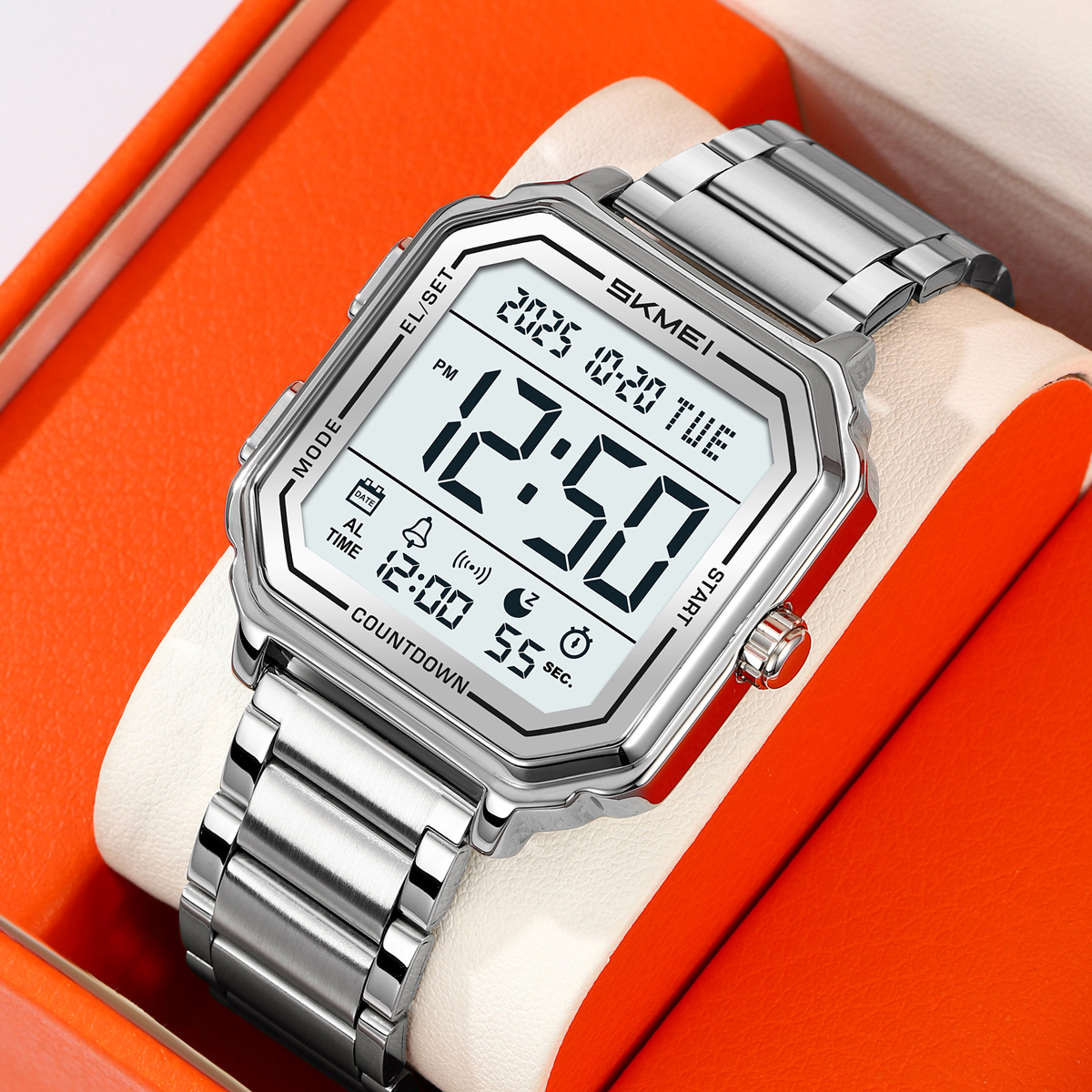 SKMEI 2559 Fashion Simple Sport Watch Men Watches Waterproof Digital Watch