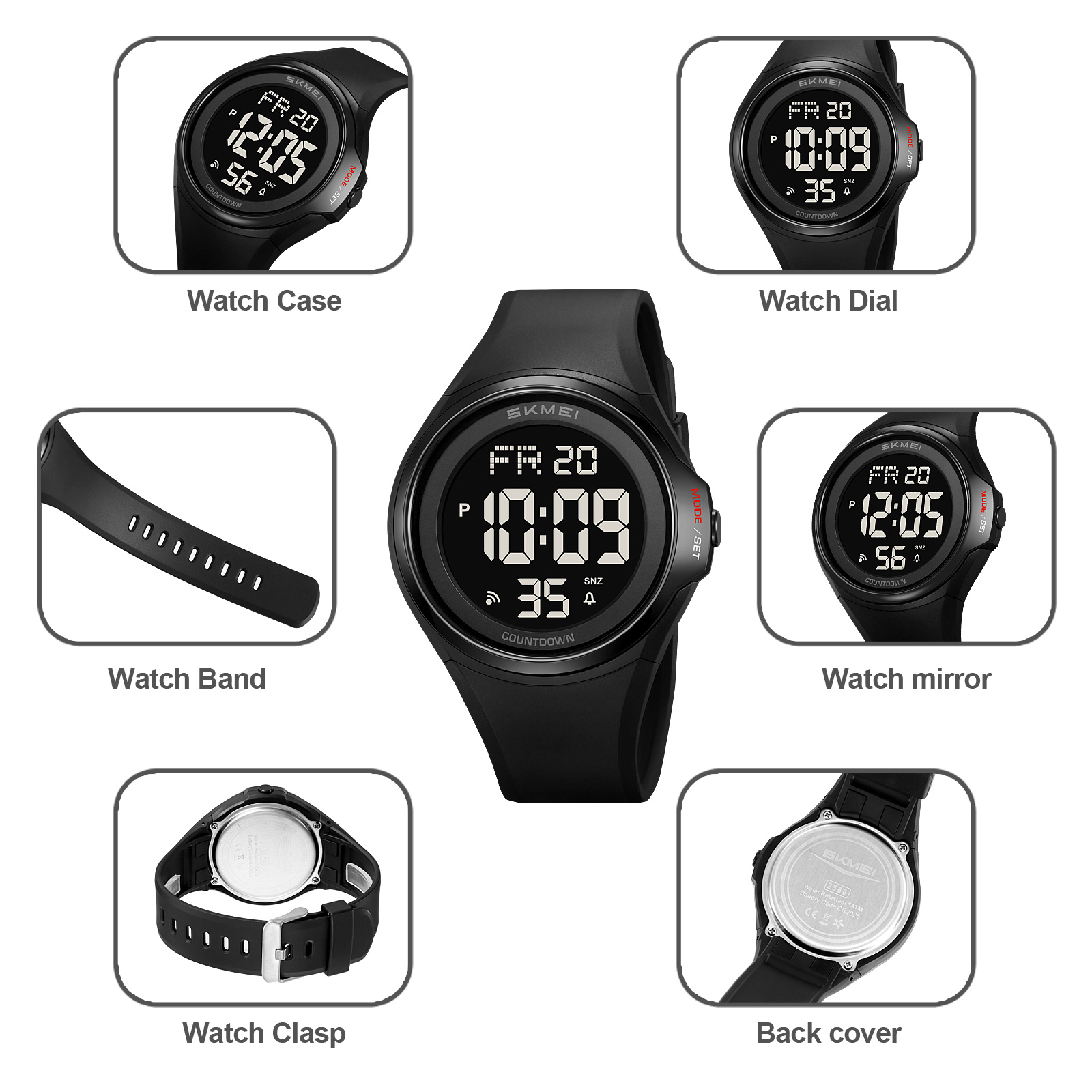 SKMEI 2560 DIGITAL WATCHES