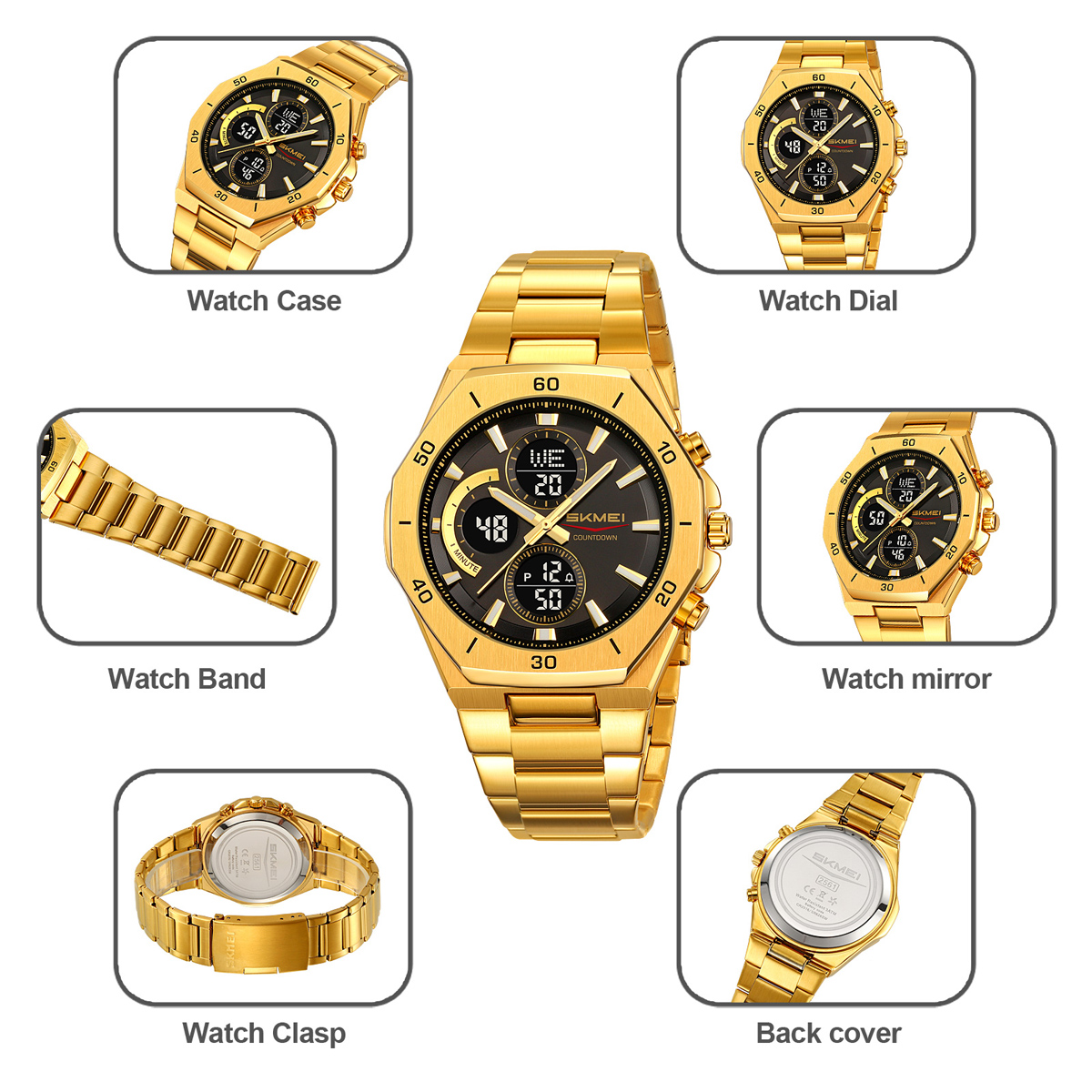 SKMEI 2561 Wholesale High Quality Custom Watch