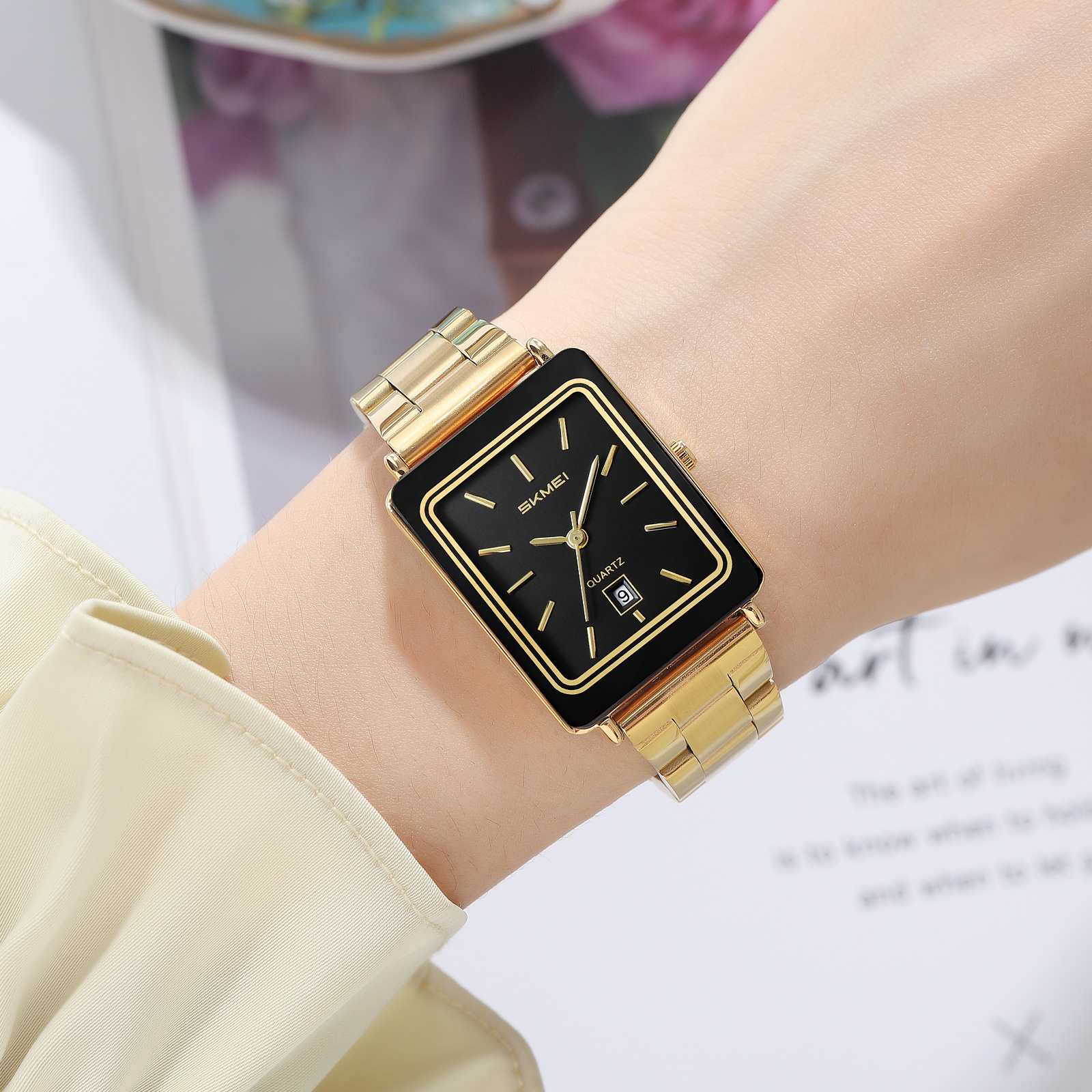 SKMEI 2566 QUARTZ WATCH FOR WOMEN