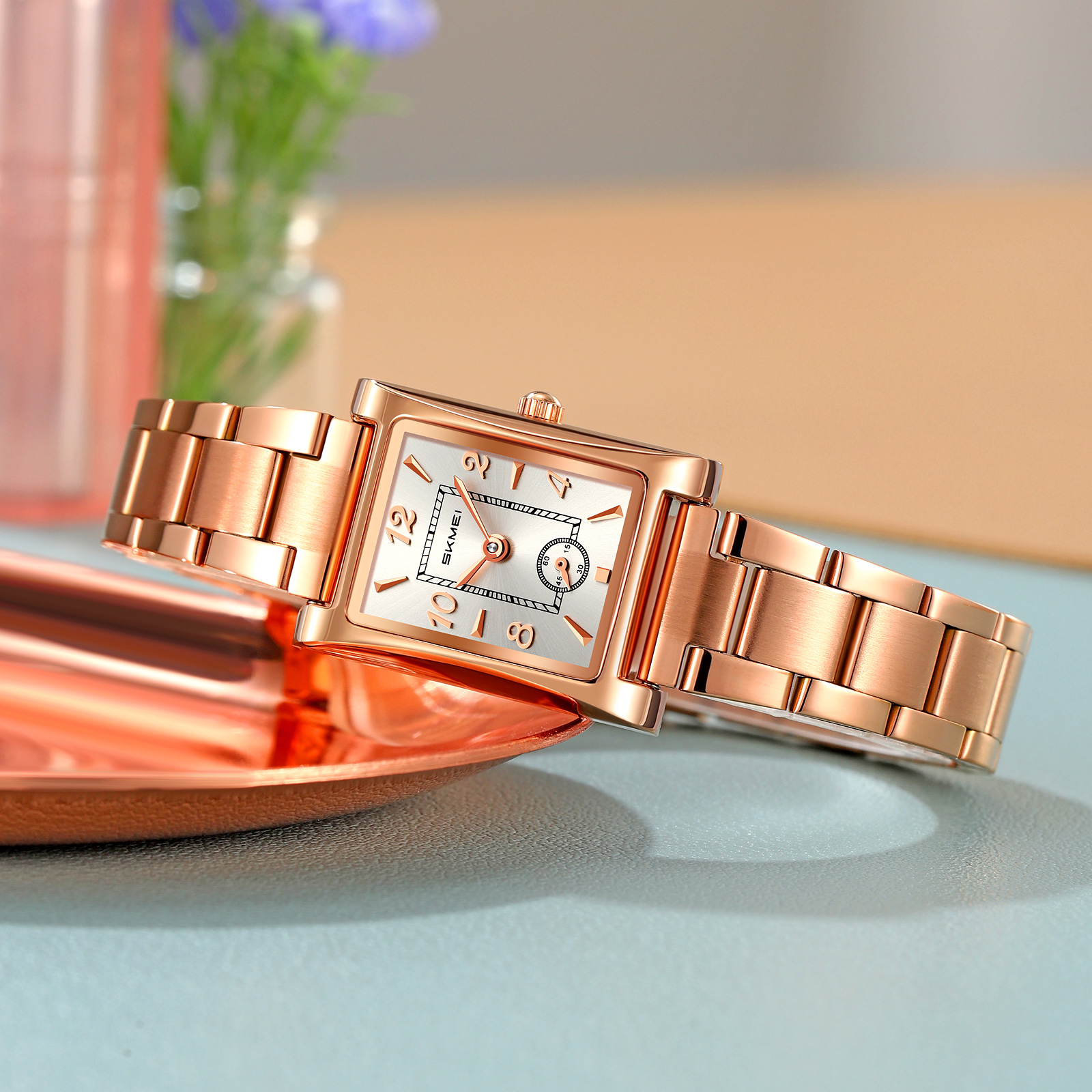 SKMEI 2570 WOMEN STEEL WATCH