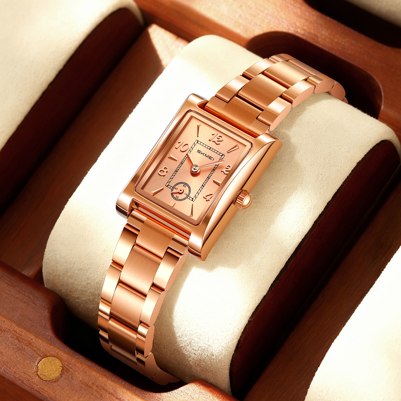 SKMEI 2570 WOMEN STEEL WATCH