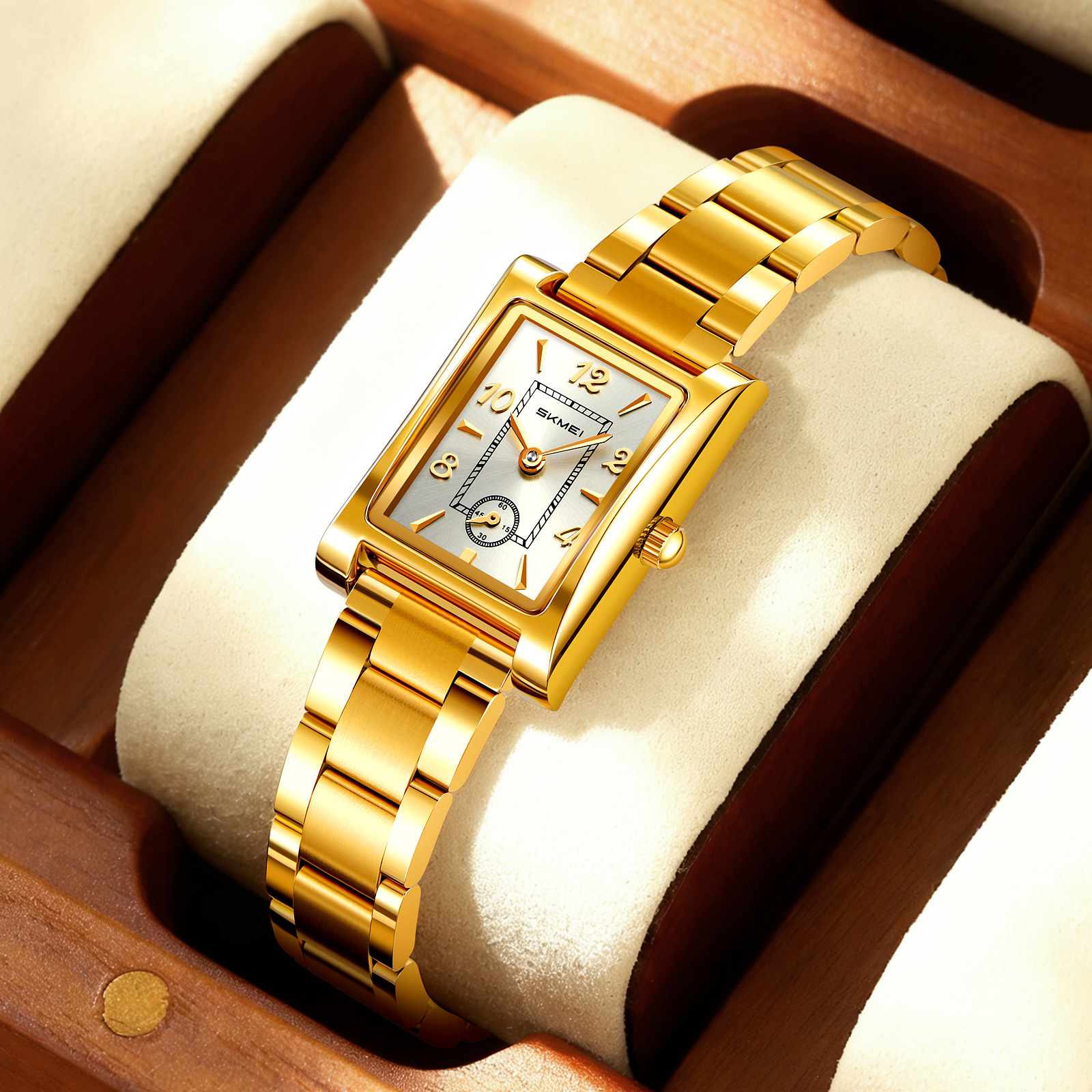 SKMEI 2570 WOMEN STEEL WATCH